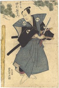 Toyokuni I / Actor Nakamura Utaemon as Yuranosuke [由良之介 中村歌右衛門]