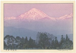 Yoshida Toshi / Early Spring in Azumino