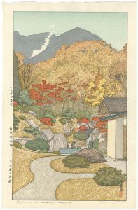 箱根神仙郷 日光殿のお庭