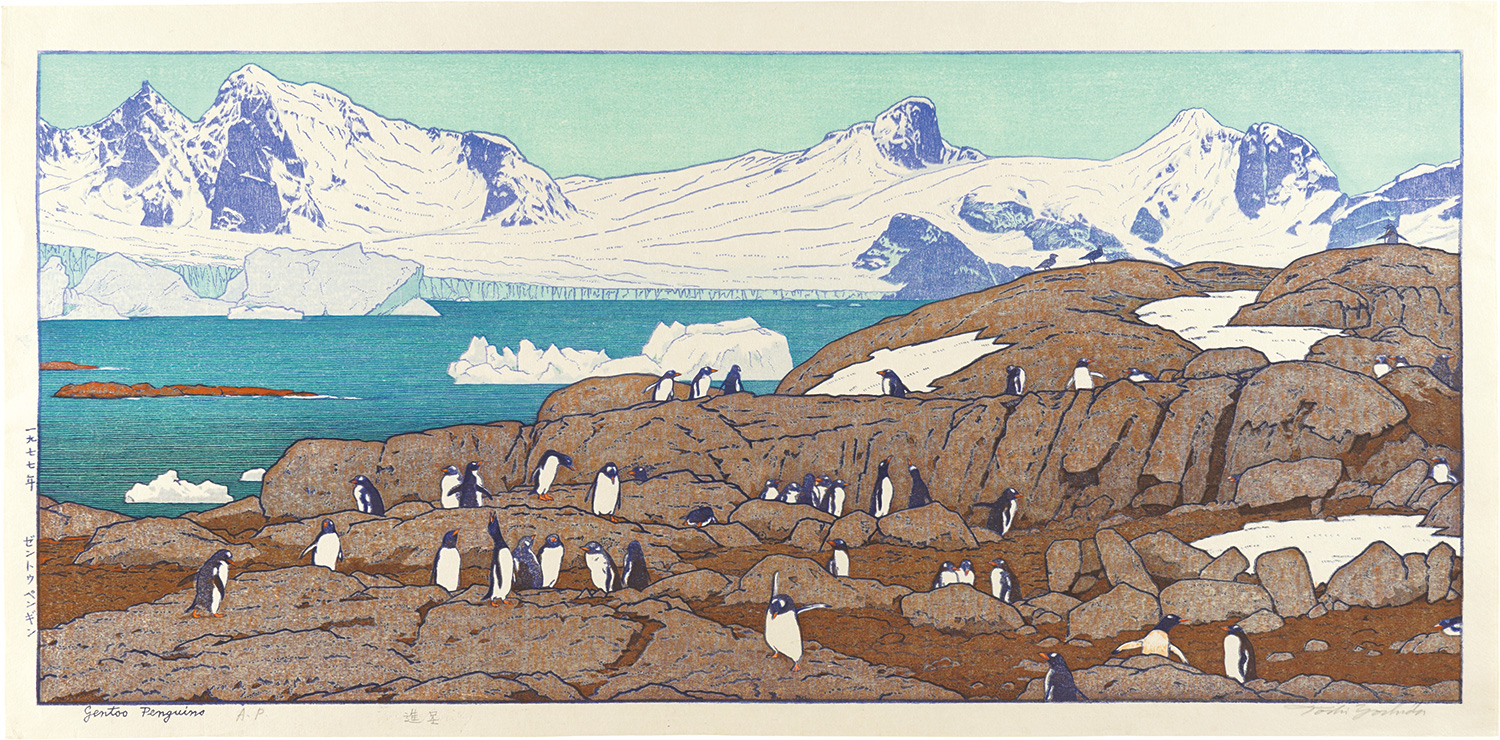 Yoshida Toshi “Gentoo Penguins”