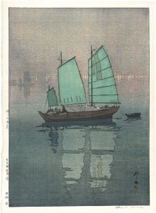 The Inland Sea Series / Sailing Boats - Night