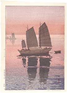 The Inland Sea Series / Sailing Boats - Evening