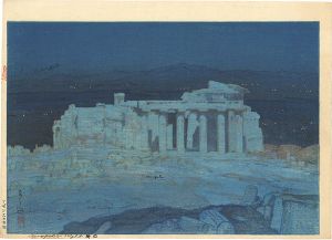 The Acropolis Ruins at Night