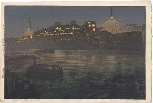 Night in the Harbor