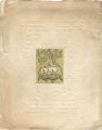 Copper Print Ex Libris / Volum......