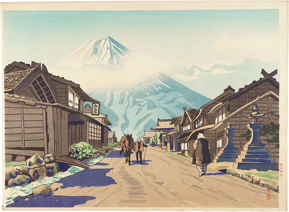 Tsuruta Goro “Yoshidaguchi, Mount Fuji”