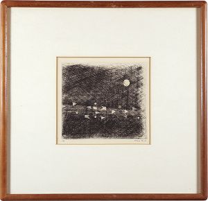 駒井哲郎「橋」