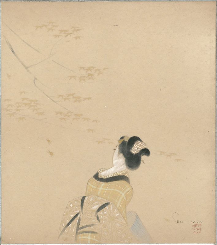 Iwata Sentaro “Autumn Leaves (tentative title)”