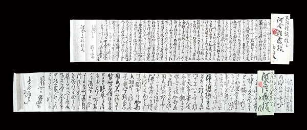 野口幽谷 「自筆書簡」