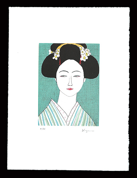 Kazama Kan “Nostalgic Ginza neighborhood / Japanese coiffure”