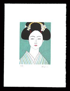 Kazama Kan / Nostalgic Ginza neighborhood / Japanese coiffure