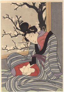 Toyokuni I / Memorable Beauty【Reproduction】 [物憶ふ美人【復刻版】]