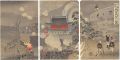 平壌玄武門兵士先登之図