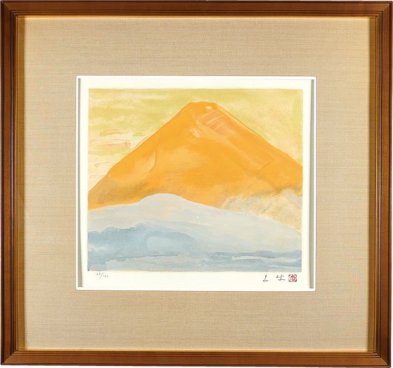 Okumura Togyu “Red Fuji”