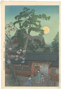 月の出　根津権現