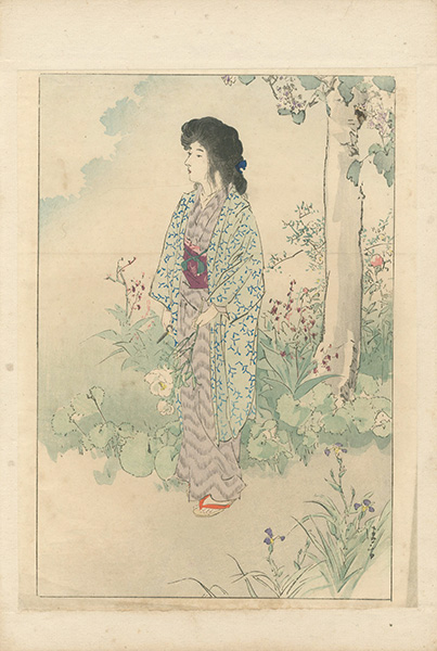 Kaburaki Kiyokata “Kuchi-e Print”