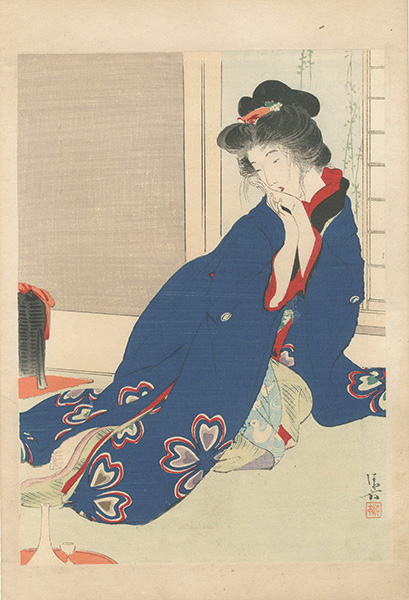 Kaburaki Kiyokata “Kuchi-e Print”
