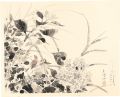 Hydrangea and Sparrows