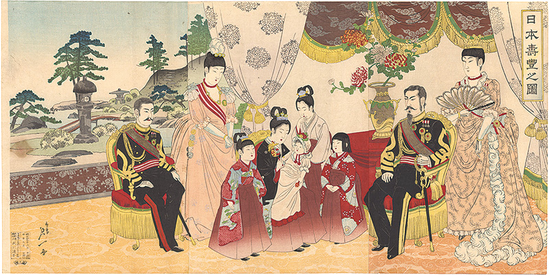 延一「日本寿豊之図」
