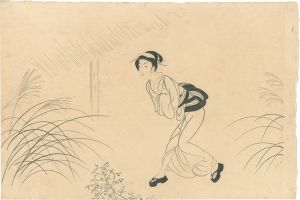 小村雪岱「おせん」