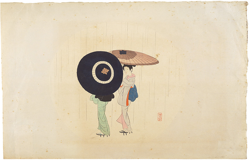 Komura Settai “The Spring Rain”