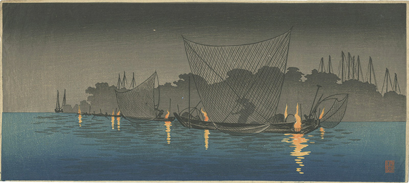 Takahashi Shotei(Hiroaki) “The Ffish‐Attracting Torch”