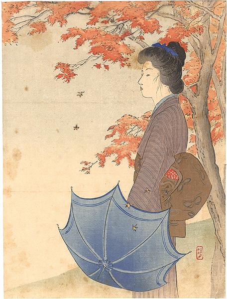 武内桂舟「木版口絵」