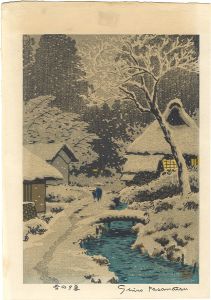 Kasamatsu Shiro / Snowy Dusk