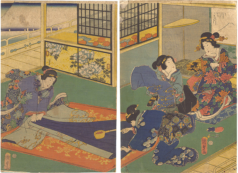 Kunisada I “Ironing (tentative title)”