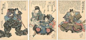Kunisada I / Kabuki Play: Shinrei Yaguchi no Watashi [神霊矢口渡]
