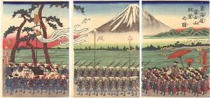 東海道富士山眺望之図