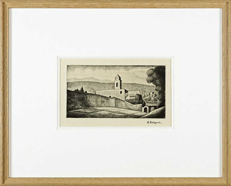 Hasegawa Kiyoshi “Paysage de Cagnes”