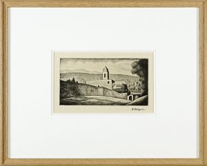 Hasegawa Kiyoshi / Paysage de Cagnes