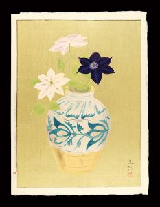Okumura Togyu / Flowers in the Vase