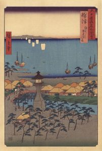 六十余州名所図会　摂津 住よし出見のはま【復刻版】