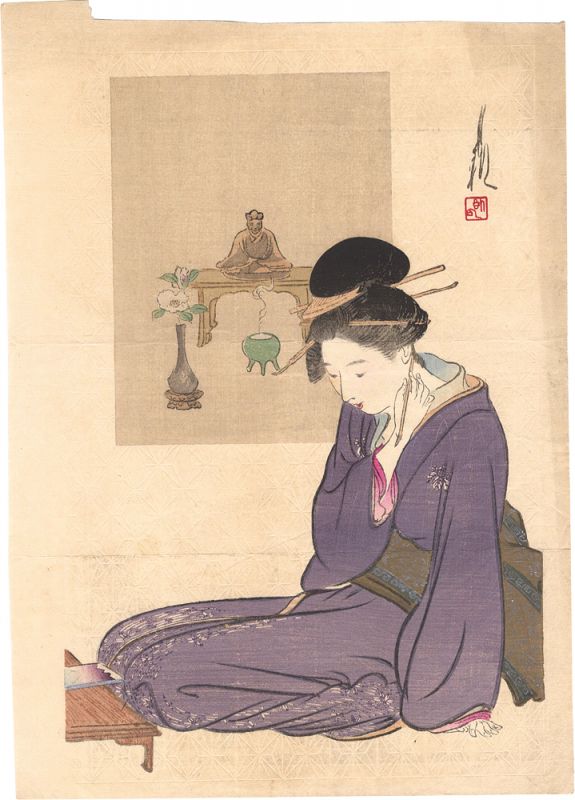 Ogata Gekko “Kuchi-e Print”