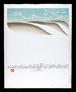 Hashimoto Okiie / Sand Dunes Series / Dunes in Snow