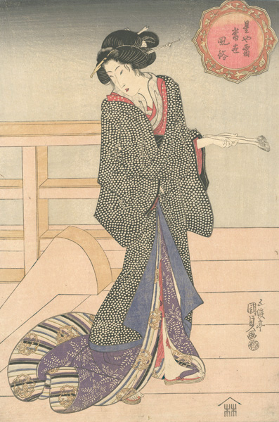Kunisada I “Starlight and Frost: Modern Manners”