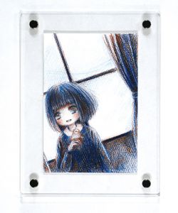 赤青鉛筆ドローイング