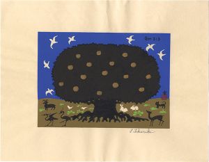 Tokuriki Tomikichiro / Apple Tree