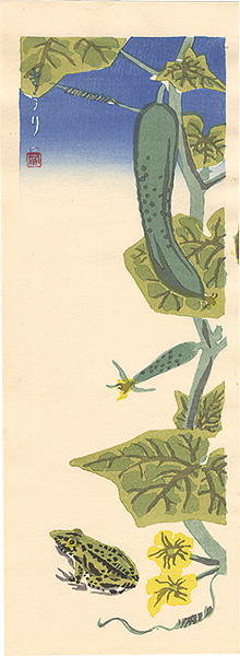 Tokuriki Tomikichiro “Cucumbers”