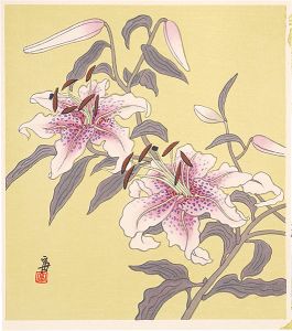 Tokuriki Tomikichiro / Lilies (tentative title)
