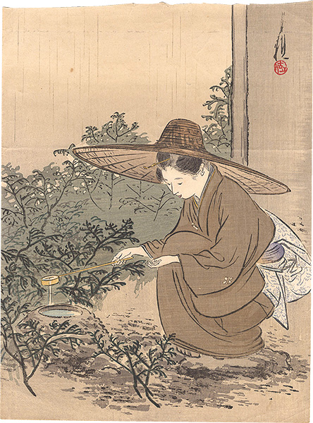 Ogata Gekko “Kuchi-e Print”