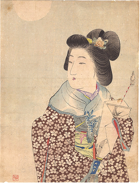 Suzuki Kason “Kuchi-e Print”