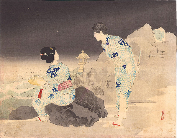 三島蕉窓「木版口絵」