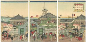 東京築地保弖留館繁栄之図