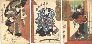 Kunisada I / A Scene from a Kabuki Play [芝居絵]