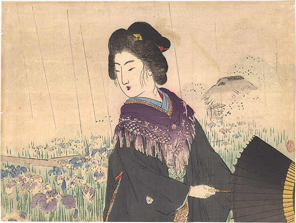 鈴木華邨「木版口絵」