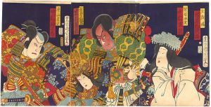 国周「源平魁荘子」