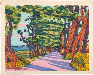 Hiratsuka Unichi / Pine Avenue of Tsuda, near Matsue